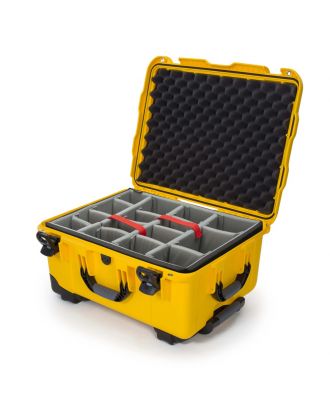 Nanuk - Mallette avec séparateurs - Jaune - Dim Int 521x389x257