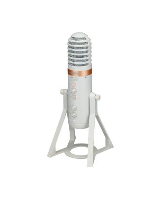 Yamaha - Microphone statique cardioïde USB-C pour streaming - Blanc