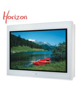 Ecran d'extérieur 4K Haute Lum. Horizon 65p 2000cd/m² - IP65 - Blanc