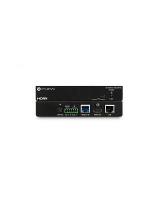 Atlona - Récepteur HDR 4K avec IR, RS-232, Ethernet et PoE - 100 m