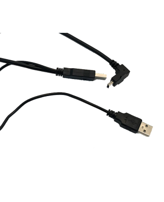 Mimo - Câble USB en Y à angle droit de 5 m (16pieds) pour les moniteurs Famille UM-1080