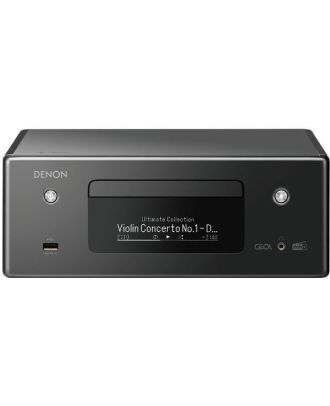 Micro-chaîne CD 2x65W Noire Denon - RCDN-11 DAB