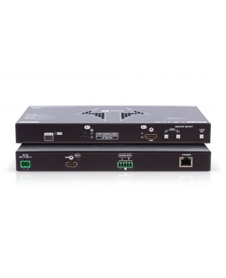 Lightware - Sélecteur DCX 2x1 avec USB-C et HDMI 2.0 vidéo + audio