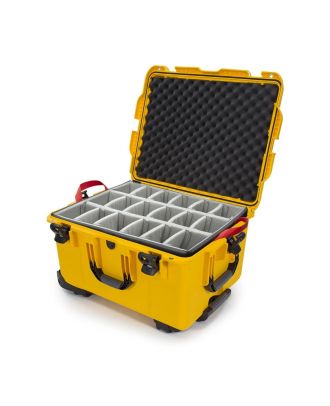 Nanuk - Mallette avec séparateurs - Jaune - Dim Int 559x432x328