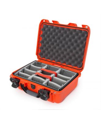 Nanuk - Mallette avec séparateurs - Orange - Dim Int 381x267x157