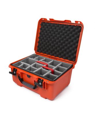 Nanuk - Mallette avec séparateurs - Orange - Dim Int 457x330x241