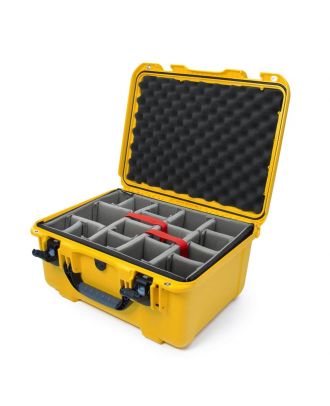 Nanuk - Mallette avec séparateurs - Jaune - Dim Int 457x330x241