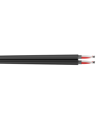 S2CEB - Câble audio symetrique syndex -2 x 0,14 mm² - pvc noir - 100 m