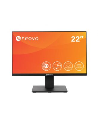 Neovo - Ecran 23,6p 16/9 Full HD 1920x1080 250 cd/m² - Noir