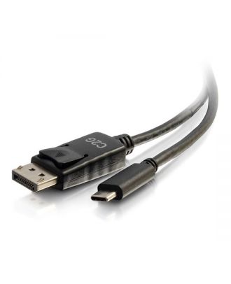 C2G - 9ft USB-C to DisplayPort Cable Black