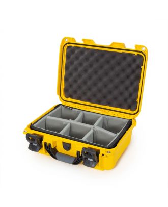 Nanuk - Mallette avec séparateurs - Jaune - Dim Int 351x236x157