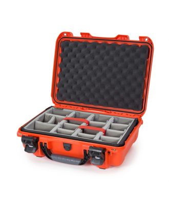 Nanuk - Mallette avec séparateurs - Orange - Dim Int 422x287x137