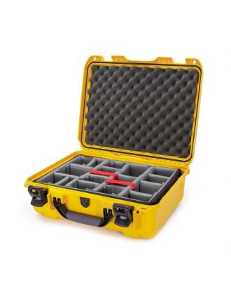 Nanuk - Mallette avec séparateurs - Jaune - Dim Int 457x330x175