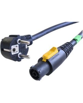 Cable Powercon True One F-Shuko 3m (HO7RNF) - Achats/50