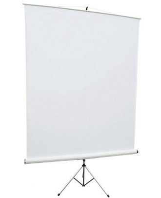 Oray - Ecran portable Style Trépied 230 x 230 1:1 Blanc mat - FRANCO