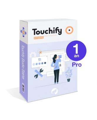 Touchify Studio - Pro 5Go - 1 utilisateur - 1 an