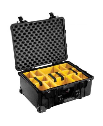 Pelicase valise pc1560 avec kit cloisons et pochette couvercle loc v2