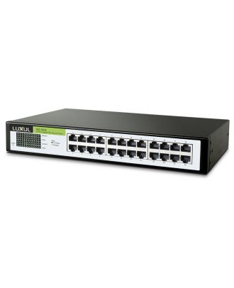Switch Gigabit Ethernet 24 ports Flex mount Luxul XGS-1024S-E